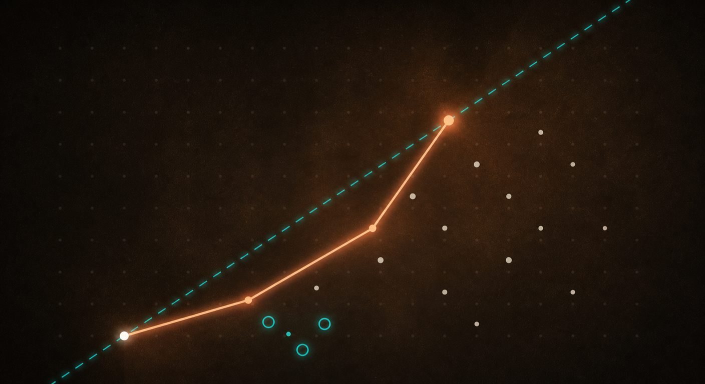 The hero image again: the fiber hull, the grading line, the support constellation, and three residue rings